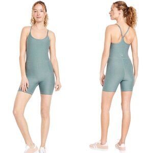 Old Navy Active Cloud+ Bodysuit Size Medium Sleeveless Racerback Yoga Athleisure